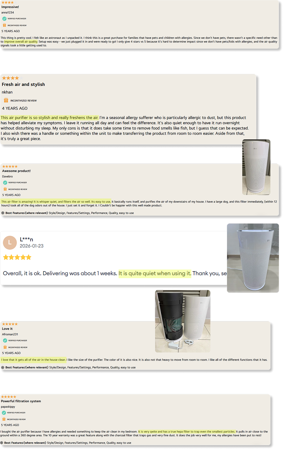 Reviews